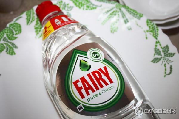 Средство для мытья посуды Fairy Pure&clean фото