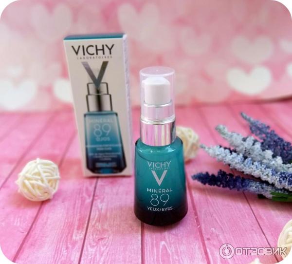 Восстанавливающий и укрепляющий уход для кожи вокруг глаз Vichy Mineral 89 фото