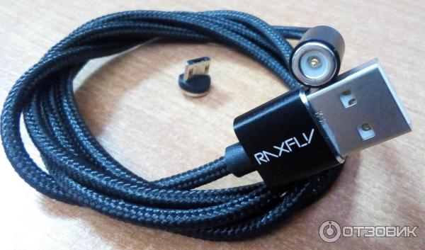 Магнитный кабель Raxfly Lightning/USB фото