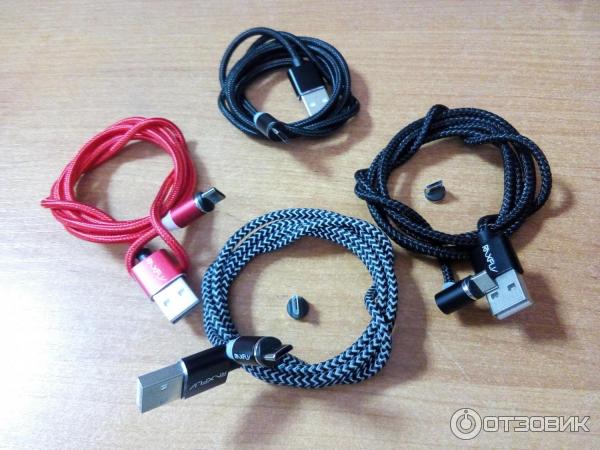 Магнитный кабель Raxfly Lightning/USB фото