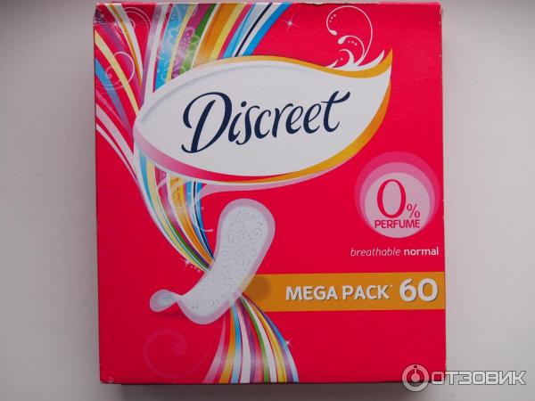 ежедневные гигиенические прокладки Discreet. breathable normal