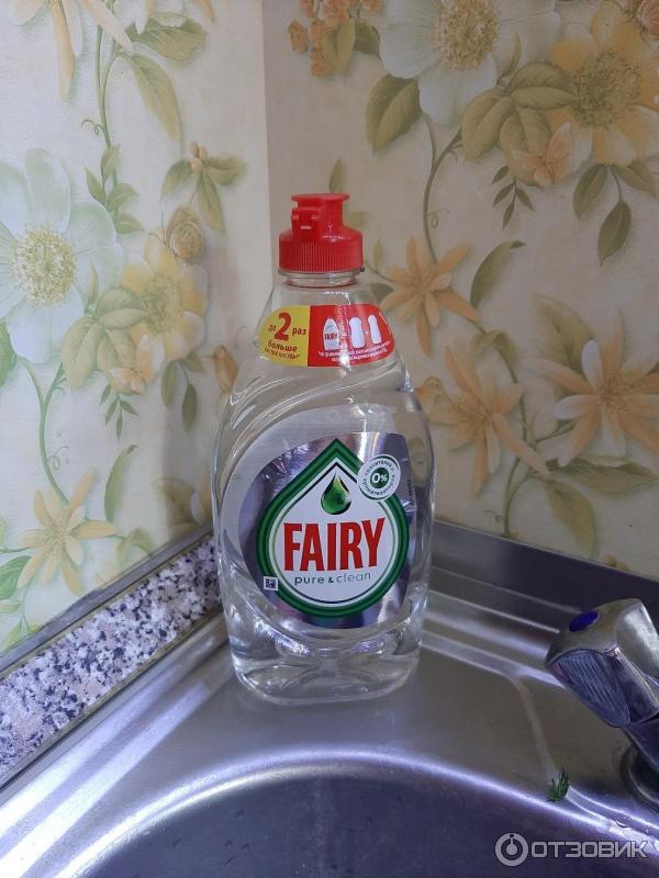 Средство для мытья посуды Fairy Pure&clean фото