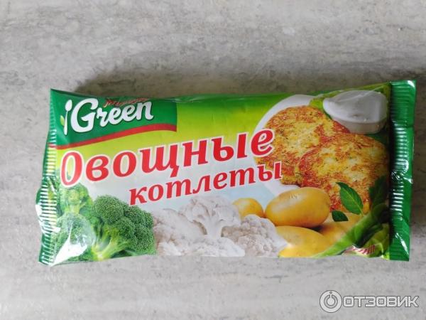 Овощные котлеты Морозко Green фото