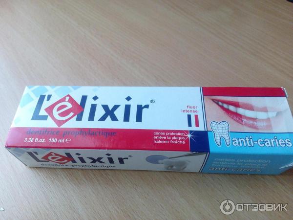 Зубная паста Lelixir