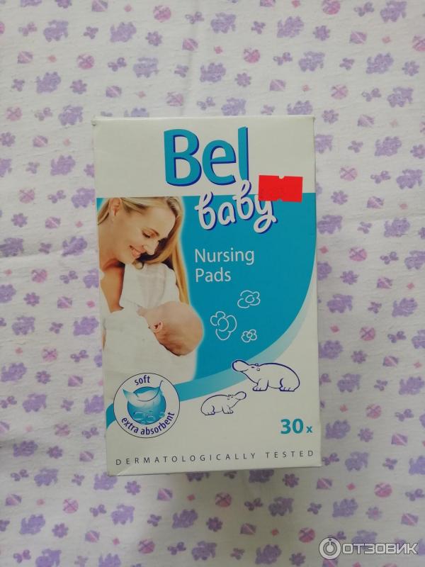 Вкладыши в бюстгальтер для кормящей мамы Bel Baby Nursing Pads фото