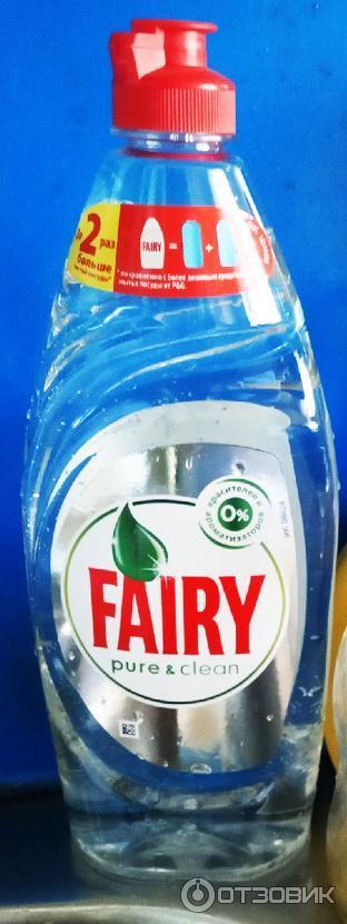 Средство для мытья посуды Fairy Pure&clean фото