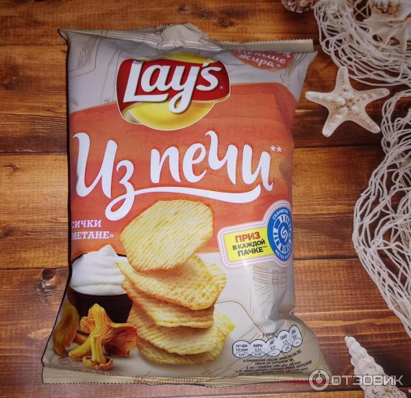 Картофельные чипсы Lays Из печи фото