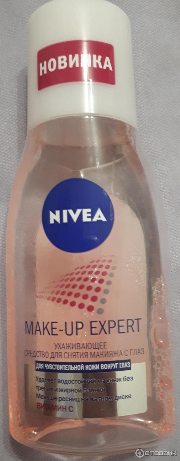 Ухаживающее средство для снятия макияжа с глаз Nivea фото