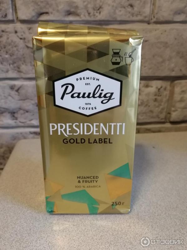 Купить Кофе Paulig Presidentti Gold