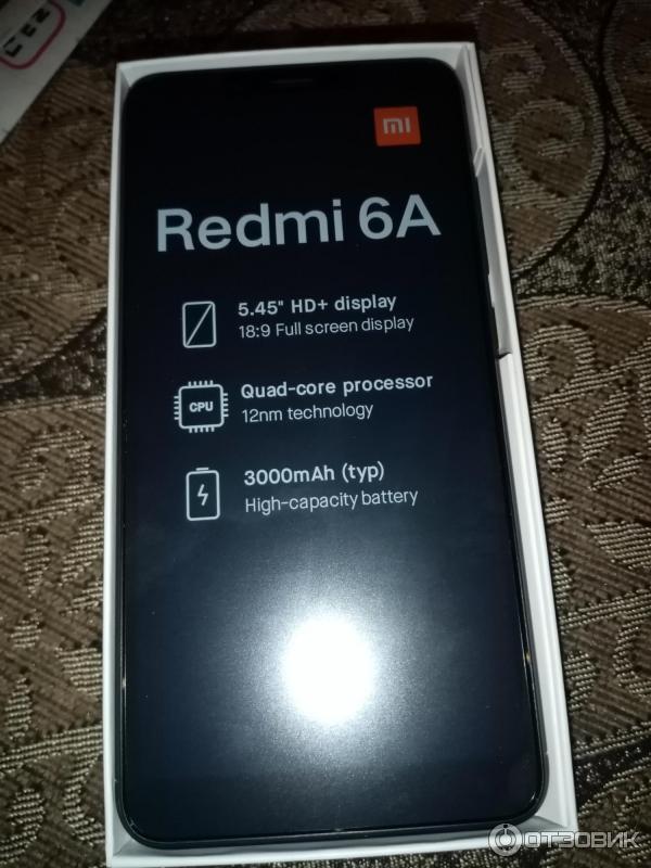 Смартфон Xiaomi Redmi 6A фото