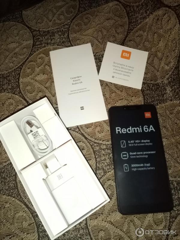 Смартфон Xiaomi Redmi 6A фото