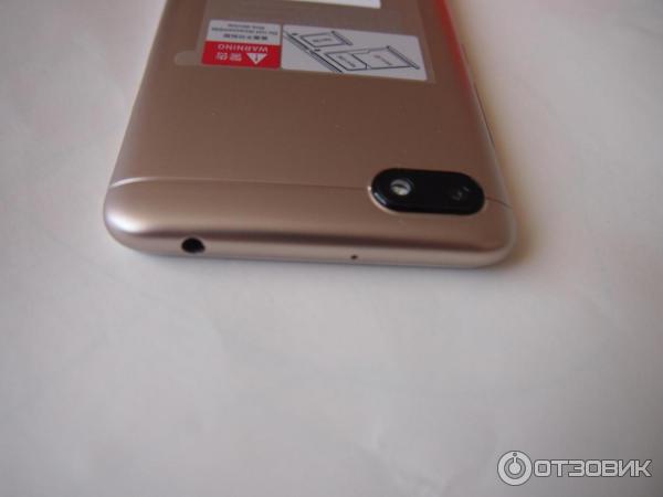 Смартфон Xiaomi Redmi 6A 2/16GB Gold (Global Version) фото