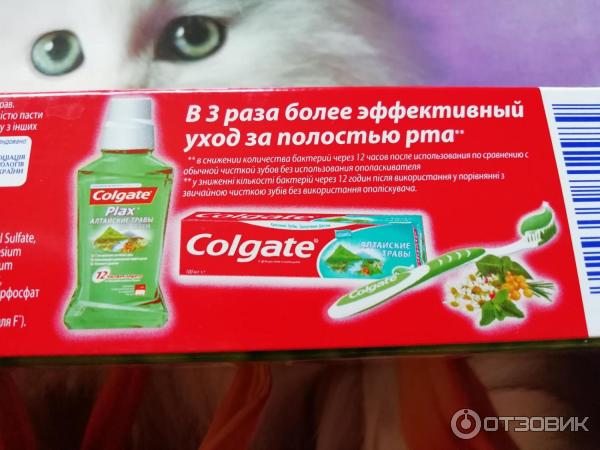 Зубная паста Colgate Алтайские травы фото