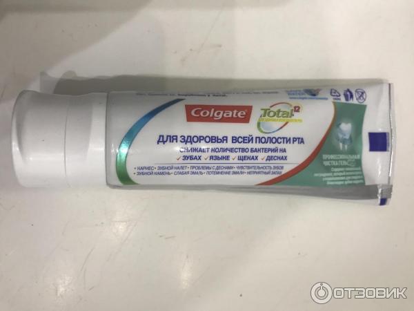 Зубная паста Colgate Total 12 Pro-Clean Gel фото