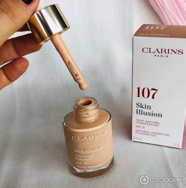 Тональный крем Clarins Skin Illusion фото