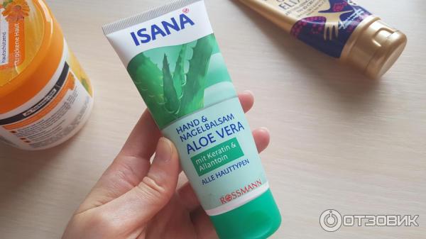 Крем для рук Rossmann Isana Aloe Vera фото