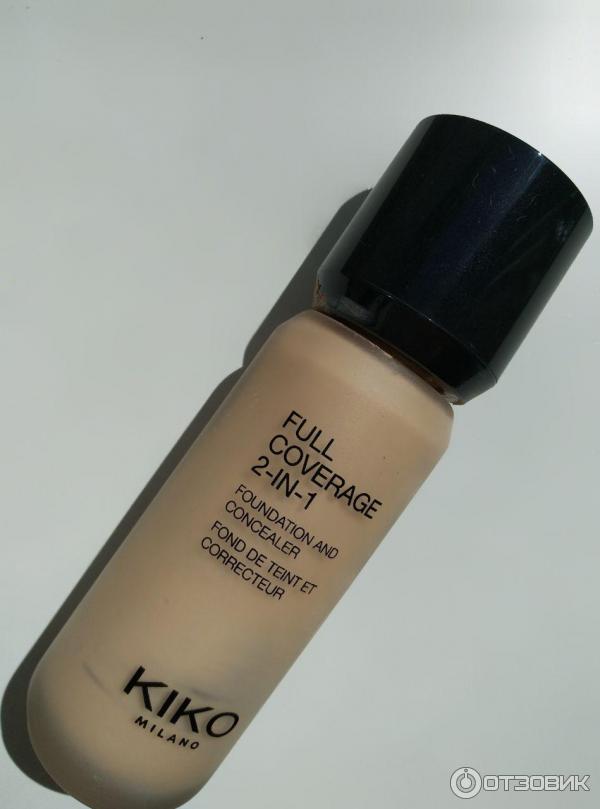 KIKO FULL COVERAGE 2-IN-1 FOUNDATION CONCEALER