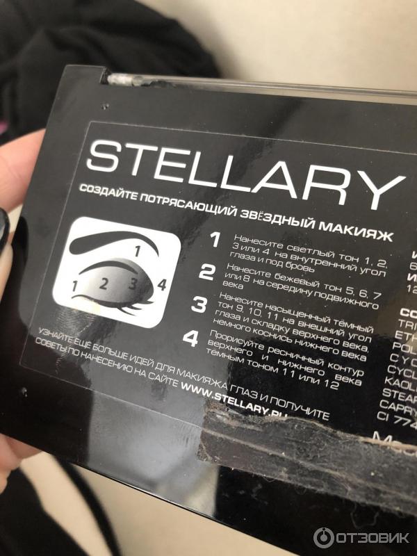 Палетка теней для век STELLARY 12 цветов Eyeshadow Pallete фото