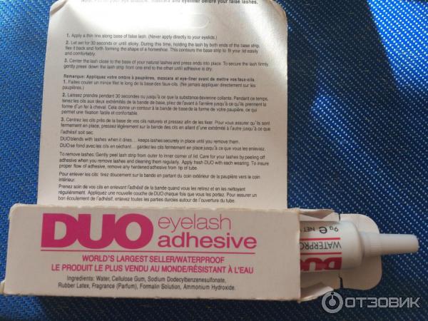 Клей для накладных ресниц Duo Adhesive Waterproof Dark Tone фото