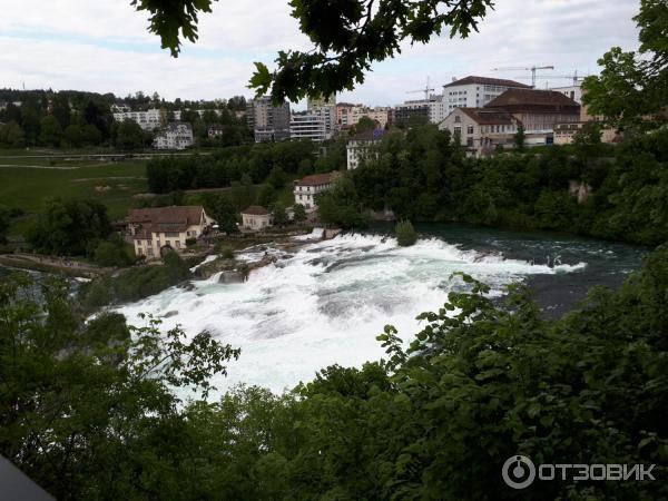 Рейнский водопад (Швейцария) фото