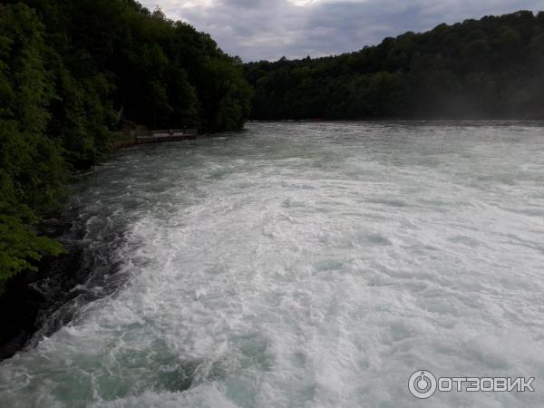 Рейнский водопад (Швейцария) фото