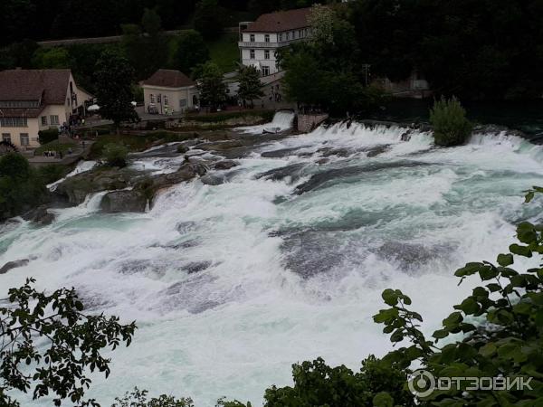 Рейнский водопад (Швейцария) фото