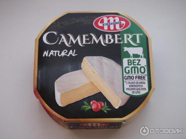 Сыр мягкий с белой плесенью Camembert Natural Cheese. Mlekovita. Ивенга