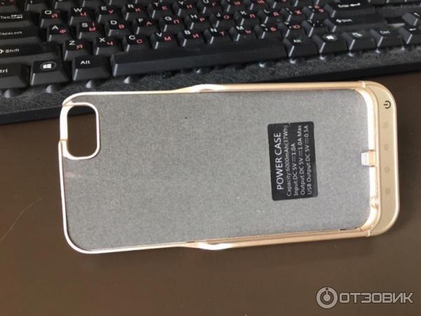 Чехол-аккумулятор InterSpep Metal Power Case для Apple IPhone 6/6S фото