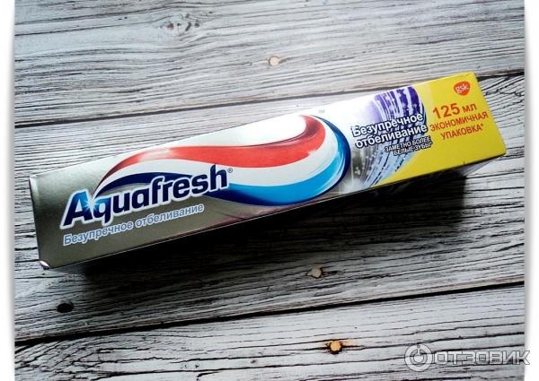 Зубная паста Aquafresh Безупречное отбеливание