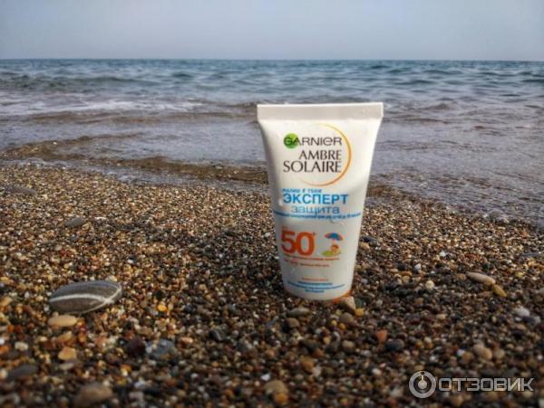 Солнцезащитный крем Garnier ambre solaire Малыш в тени фото