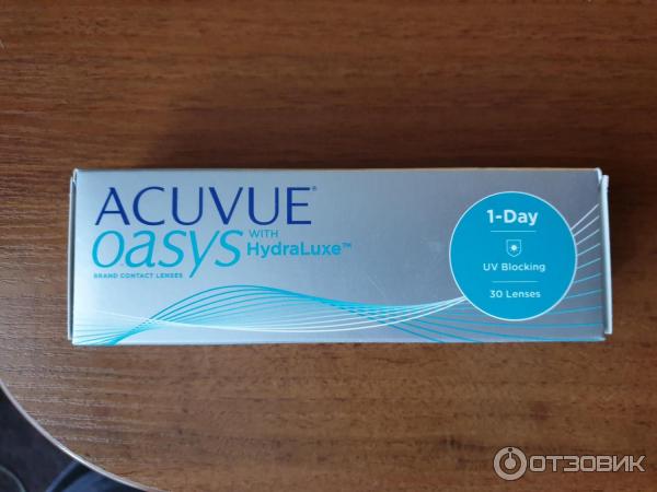 Контактные линзы Acuvue Oasys 1-Day with HydraLuxe фото