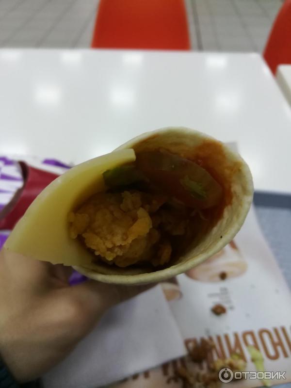 Твистер острый KFC фото