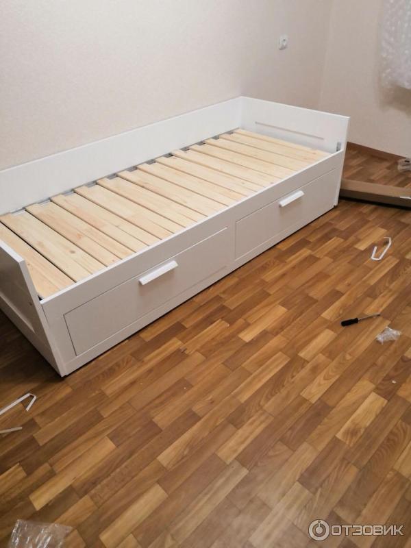 Каркас кушетки с 2 ящиками IKEA Бримнэс фото