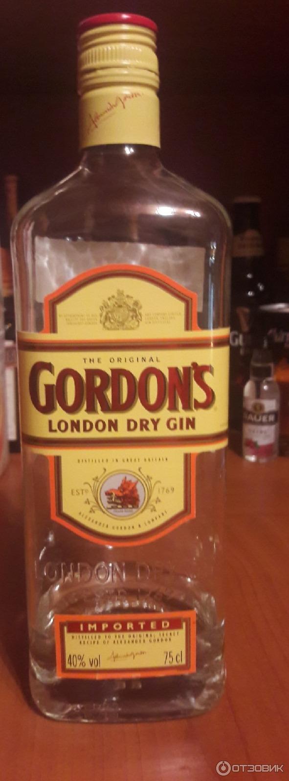 Джин Gordon's London Dry Gin фото