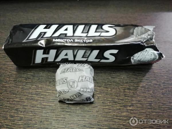 Леденцы Halls Extra Strong фото