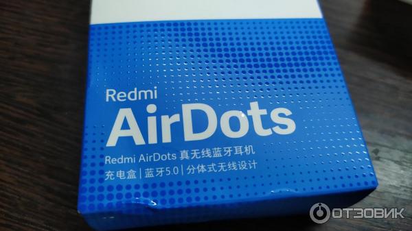 Беспроводные bluetooth-наушники Xiaomi Redmi AirDots фото