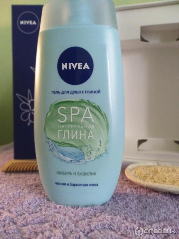 Гели для душа с глиной. Гель спа нивея. Гели для душа с глиной. Нивея гель для душа глина имбирь и базилик. Гель для душа нивея с глиной.