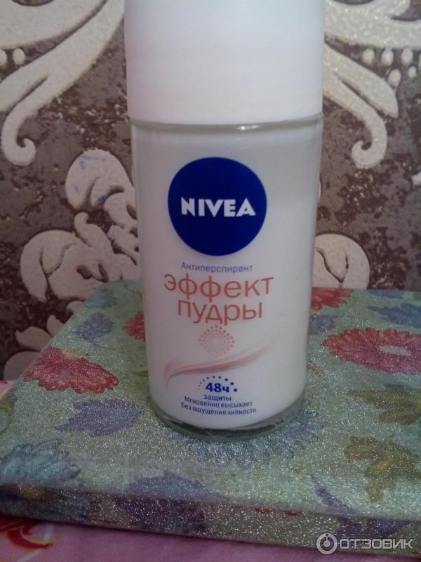 Шариковый дезодорант-антиперспирант Nivea Эффект пудры фото