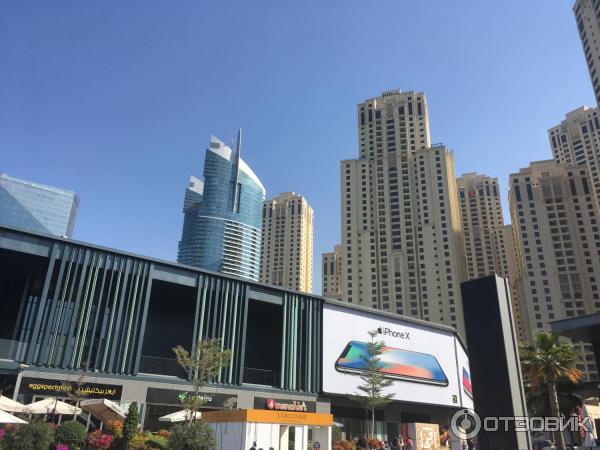 Пляж Jumeirah Beach Residence (ОАЭ, Дубай) фото