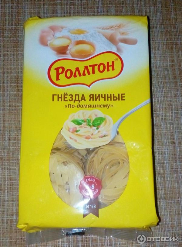 Макаронные изделия Роллтон Гнезда фото