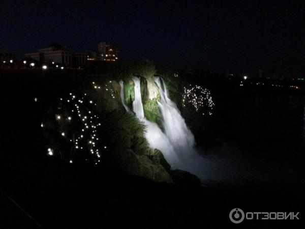 Водопад Нижний Дюден (Турция, Анталия) фото