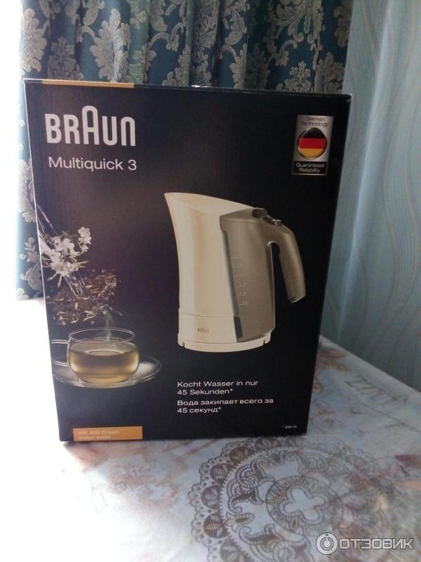 Braun Multiquick 3 чайник электрический фото