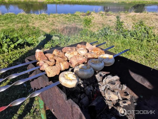 Рыбацкая кухня на природе