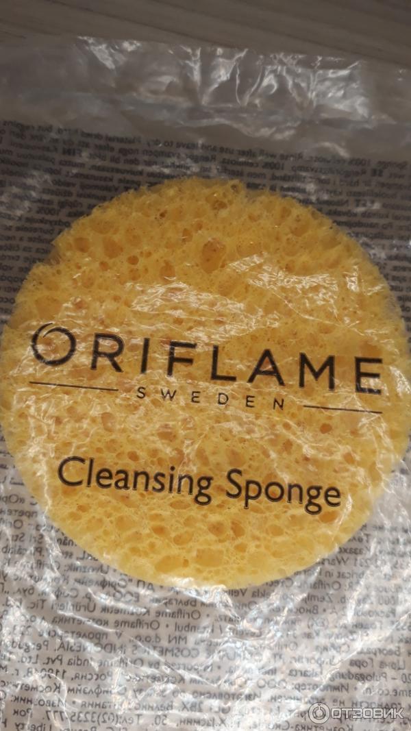 Oriflame Cleansing Sponge губка для лица фото