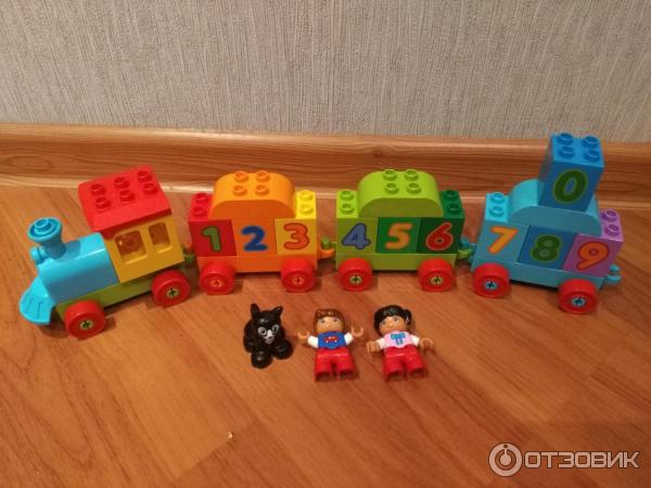 Конструктор Lego Duplo Поезд Считай и Играй фото