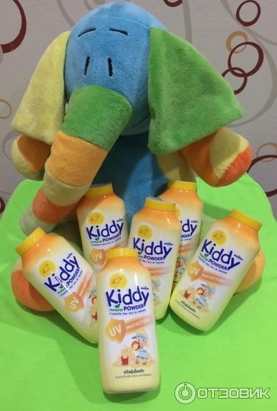 Солнцезащитная натуральная пудра для детей Kiddy Mistine Natural Powder UV Protection фото