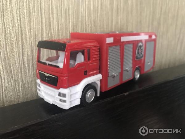 Игрушка пожарная машина Man 1:64 Mobicaro фото