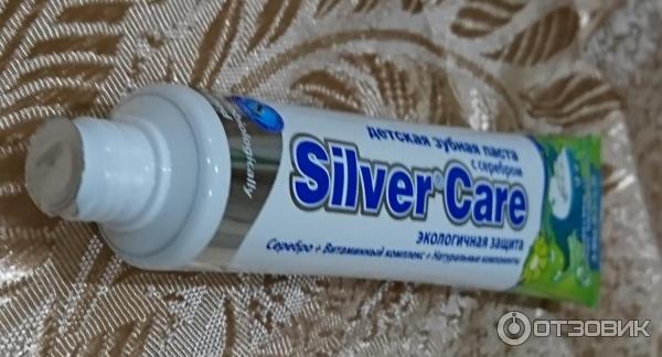 Зубная паста Silver Care с серебром для детей 6-12 лет