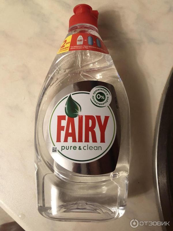 Средство для мытья посуды Fairy Pure&clean фото