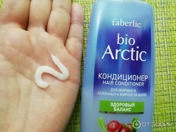 Кондиционер Faberlic bio Arctic для жирных и склонных к жирности волос фото